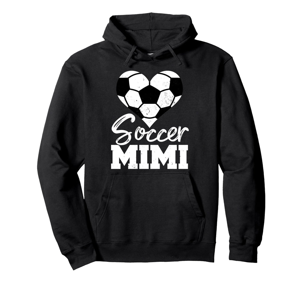 Soccer Mimi Heart Funny Heartfelt Hoodie - Streetwear Style for Adults