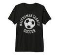 Multnomah County Soccer Distressed T-Shirt - Aesthetic Graphic for Adults