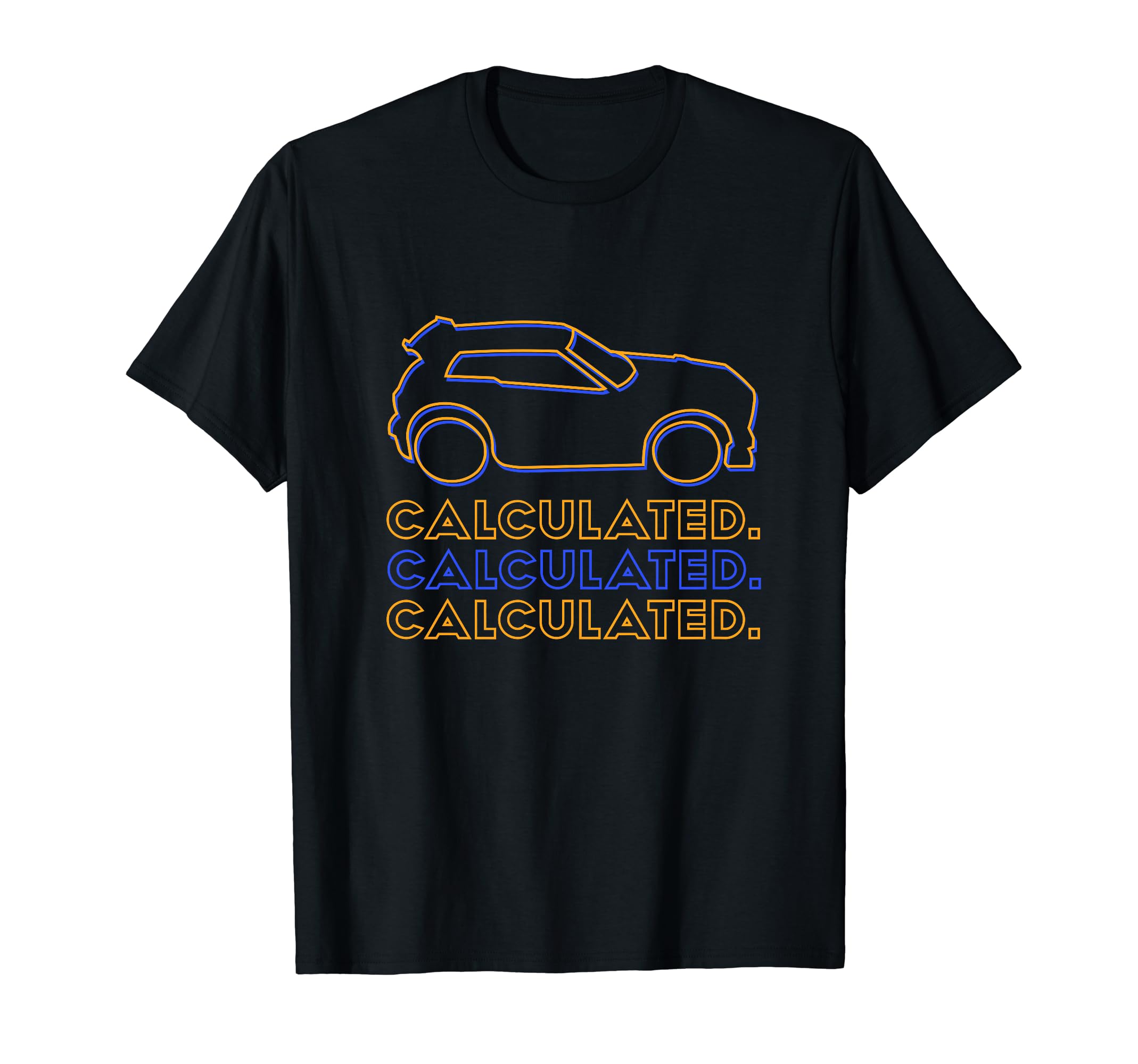 Calculated Rocket Racer Car Soccer Rc T-Shirt - Novelty Apparel Men Women