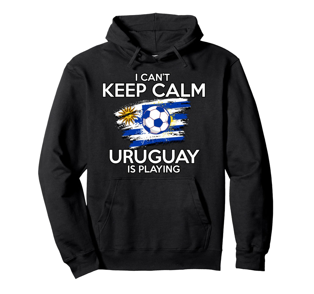 Uruguay Football Fan Soccer Game Player Hoodie - Unique Graphic for Adults