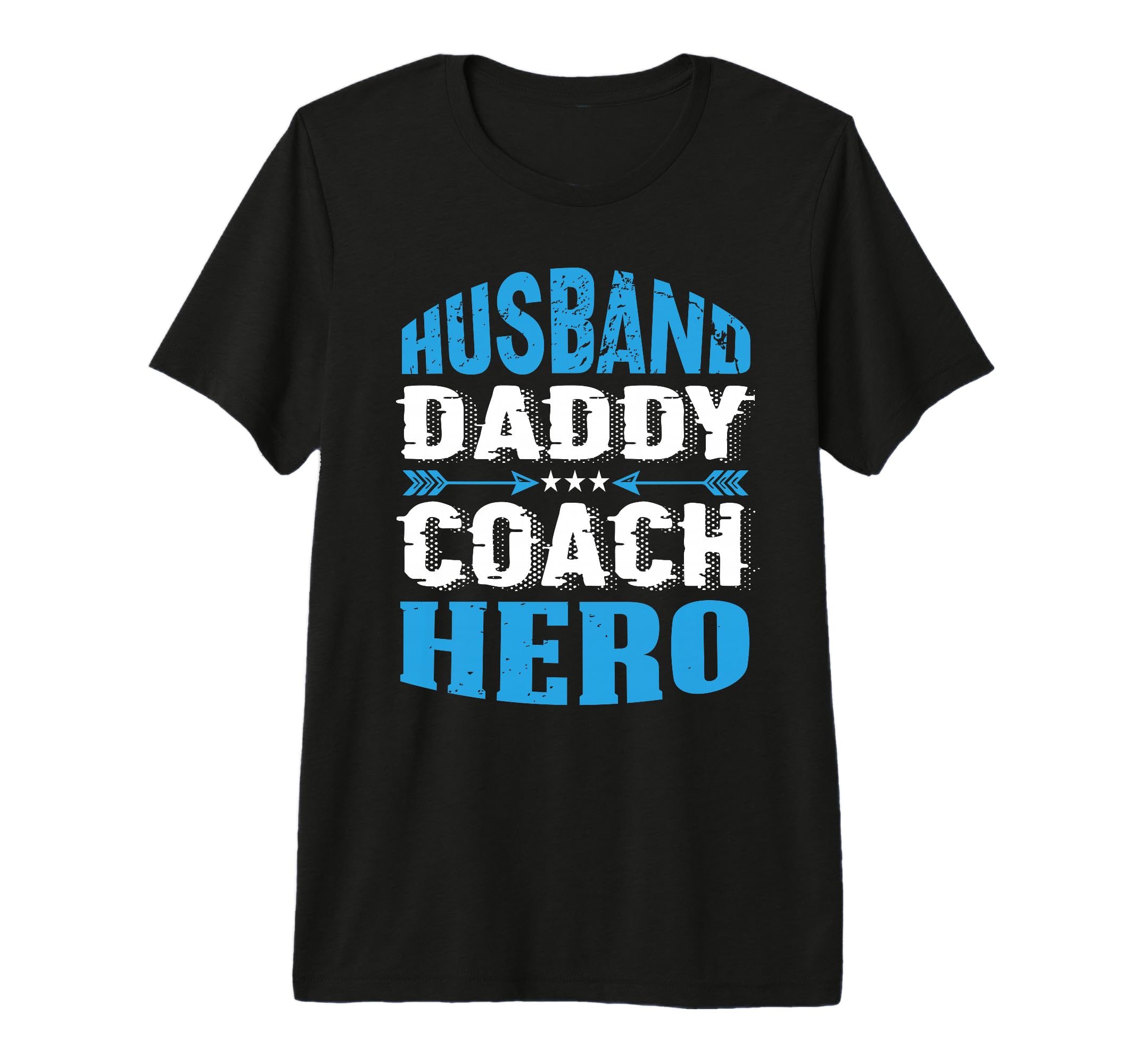 Husband Daddy Coach Hero Trainer T-Shirt - Minimalist Print for Adults
