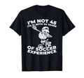 45 Years Old Soccer Player Team T-Shirt - Casual Everyday Wear Men Women