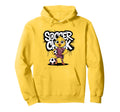 Soccer Chick Soccer Player Soccer Hoodie - Fun Novelty Design Unisex