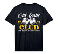 Mens Old Balls Club Soccer 80 Years T-Shirt - Fun Novelty Design Unisex