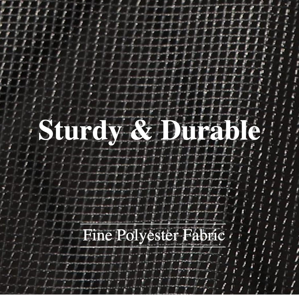 10x13FT Mosquito Netting for Gazebo,Pergola,Pop up Canopy Tent,4-Panel with Zipper for Outdoor Patio,Backyard (Black,Mosquito Net Only)