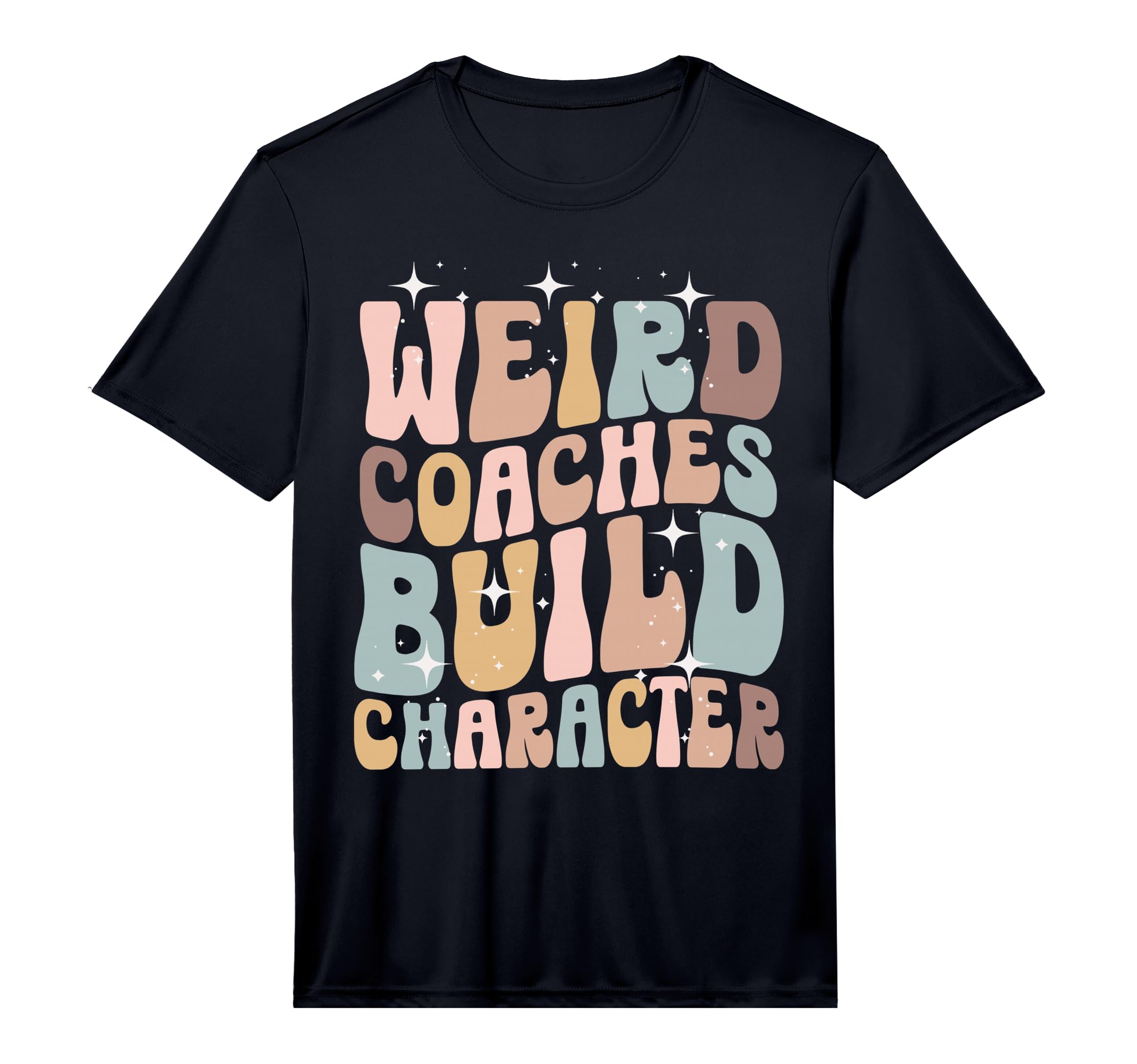 Weird Coaches Build Character Coach T-Shirt - Aesthetic Graphic Men Women