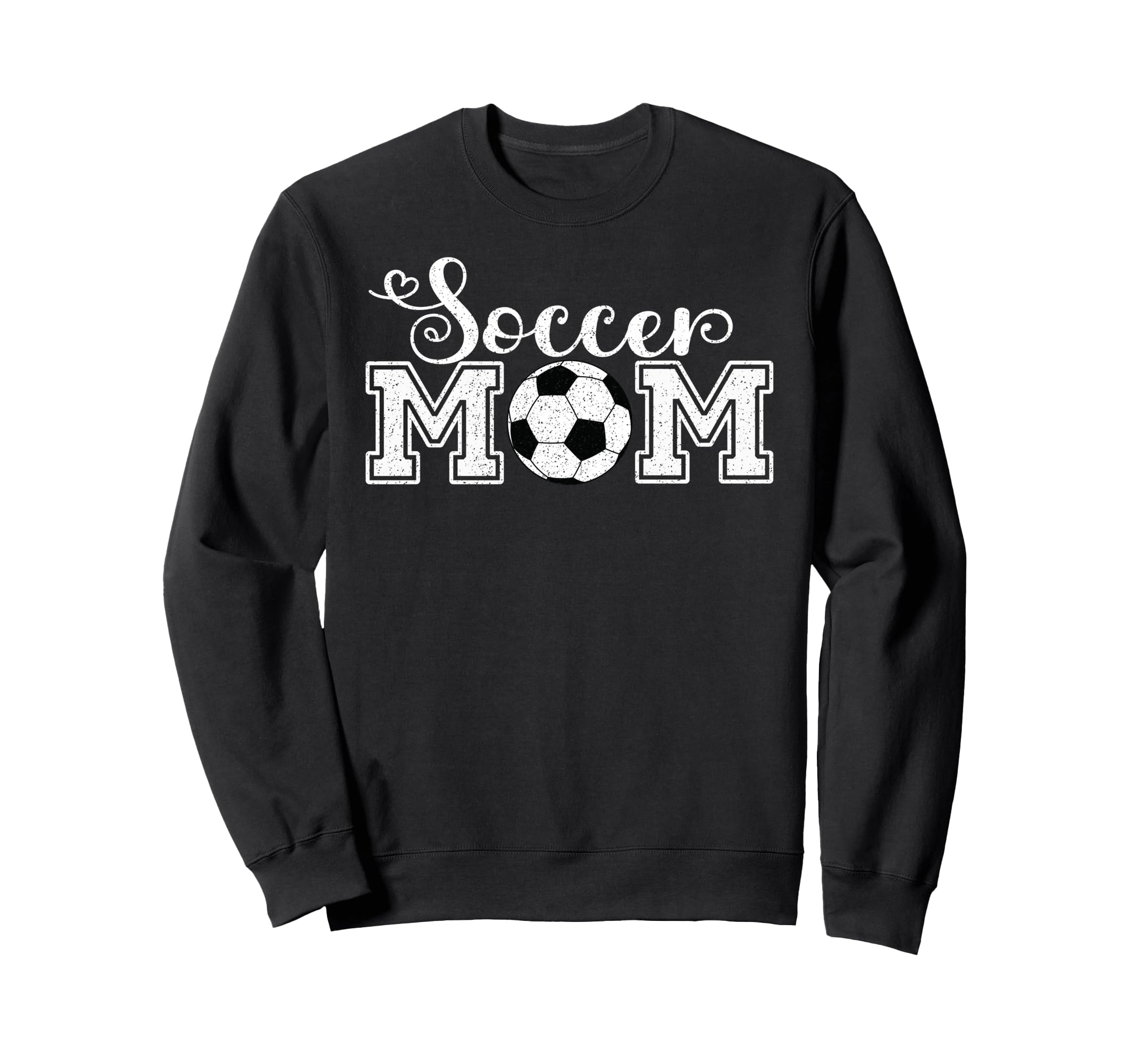 Soccer Mom Soccer Mama Checkered Sweatshirt - Trendy Graphic Unisex