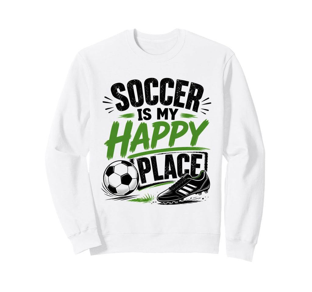 Football Collection Soccer Is My Sweatshirt - Unique Graphic Men Women