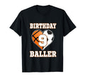 9Th Birthday Baller 9 Year Old T-Shirt - Streetwear Style for Adults