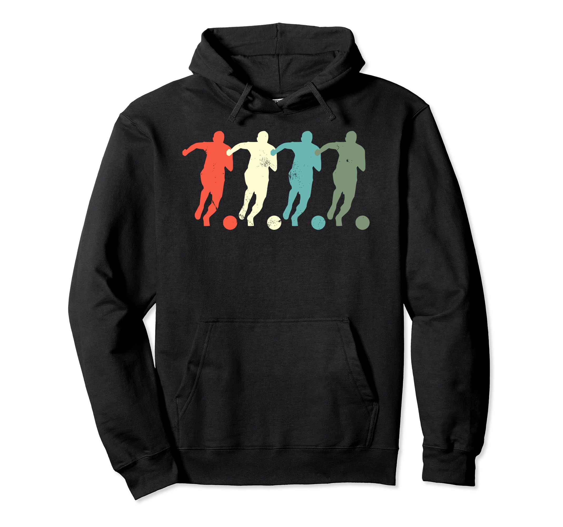 Colorful Soccer Game Day Funny Soccer Hoodie - Custom Art Print Men Women