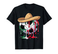 Mexican Soccer Fan Sombrero Drip T-Shirt - Casual Everyday Wear Unisex