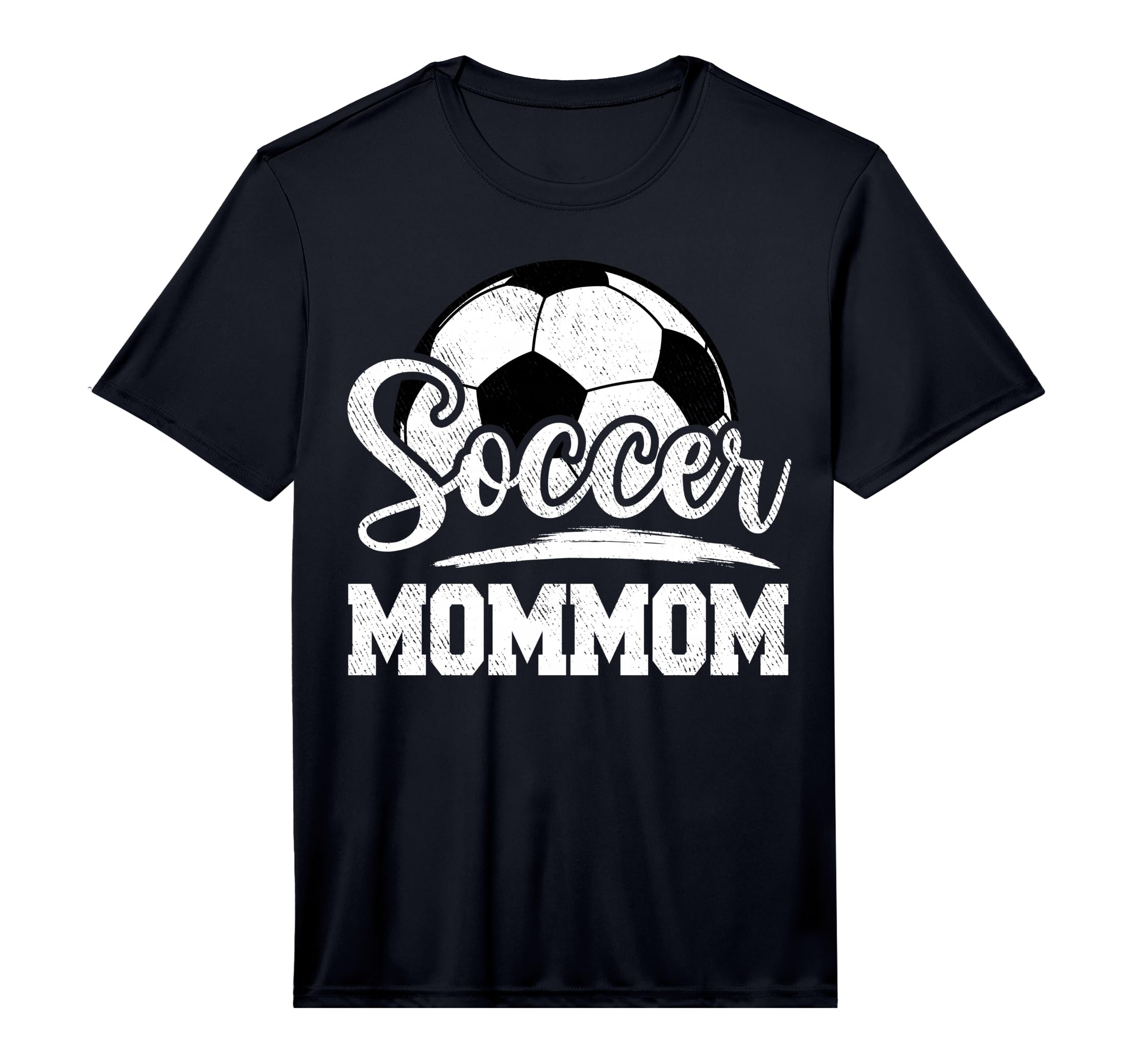 Mens Soccer Mommom Soccer Player T-Shirt - Casual Everyday Wear Men Women