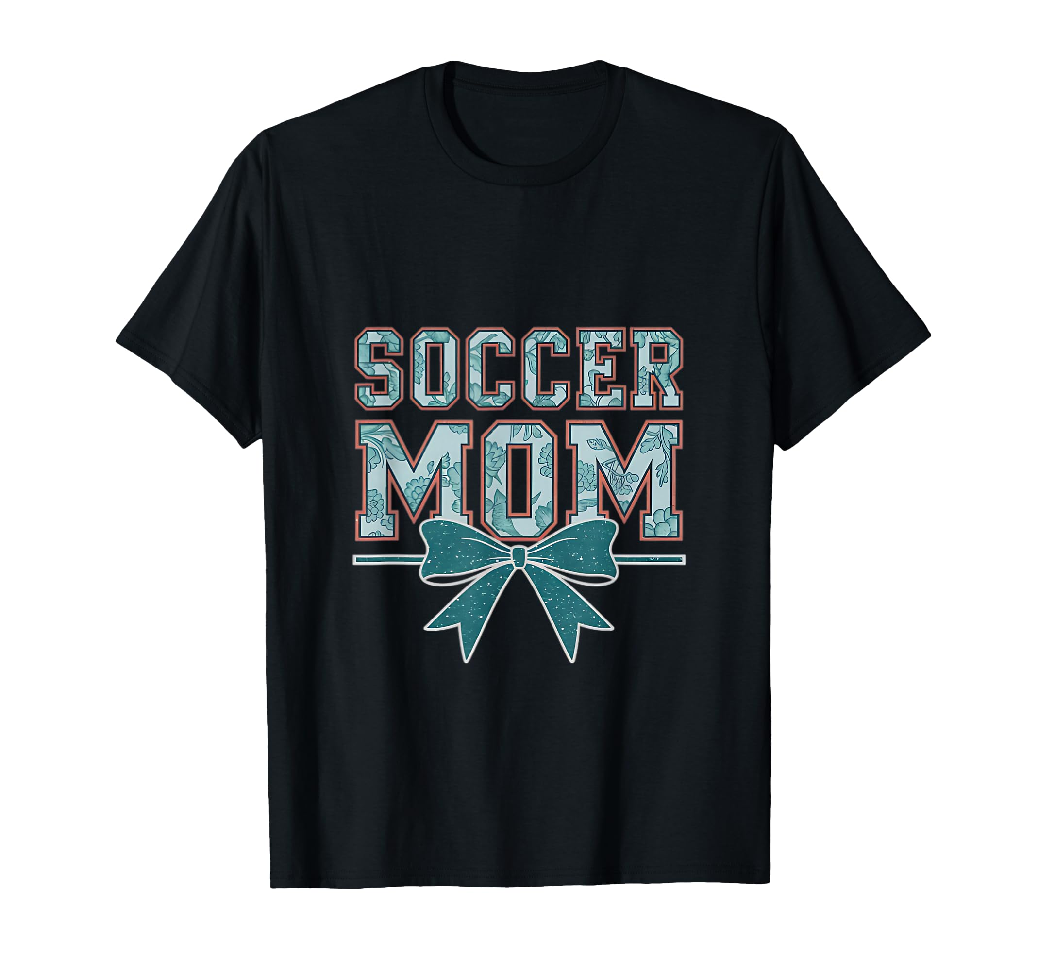 Soccer Mom Coquette Bow Mothers Day T-Shirt - Aesthetic Graphic Unisex