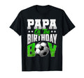 Papa Birthday Soccer Family Baller B T-Shirt - Custom Art Print Men Women