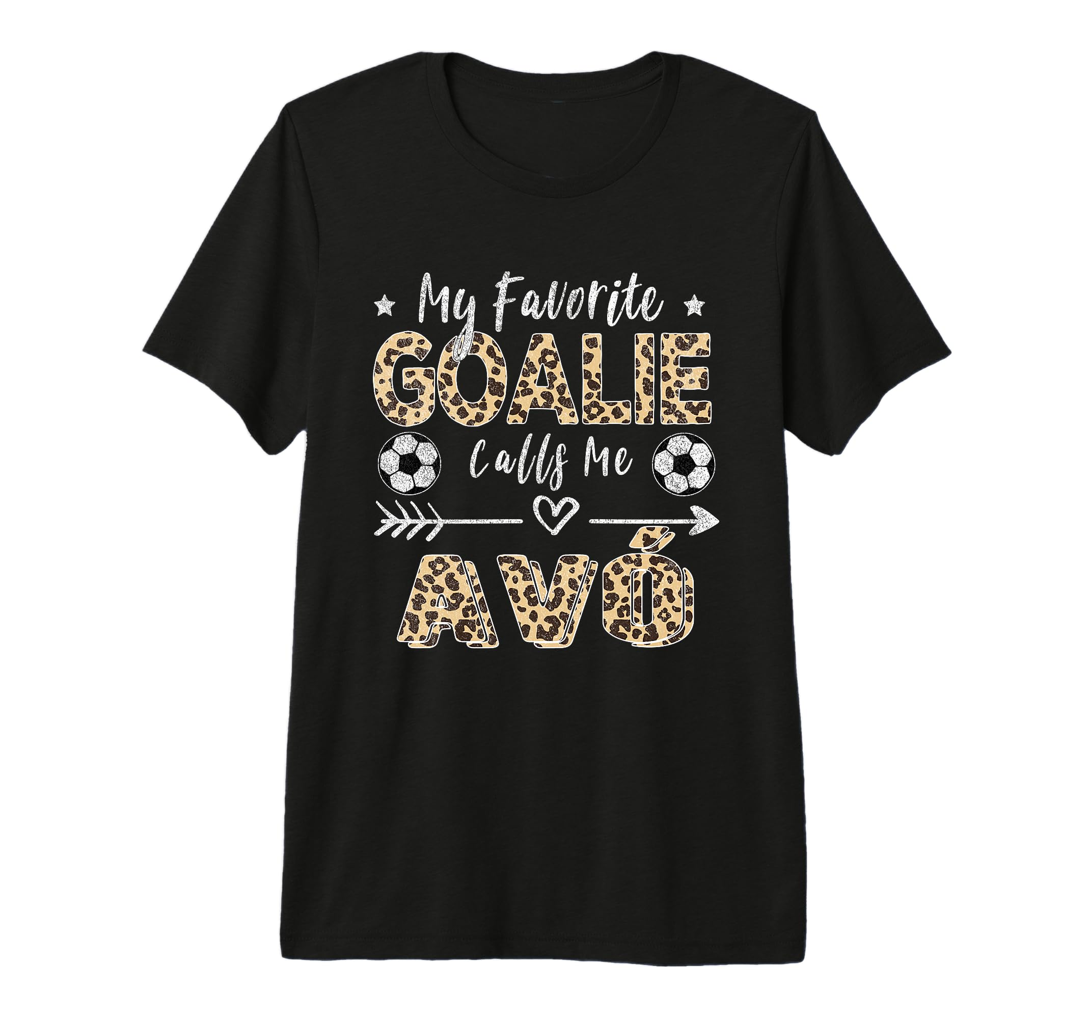 My Favorite Goalie Calls Me Av T-Shirt - Casual Everyday Wear for Adults