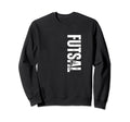 Futsal Coach Distressed Futsal Sweatshirt - Minimalist Print for Adults