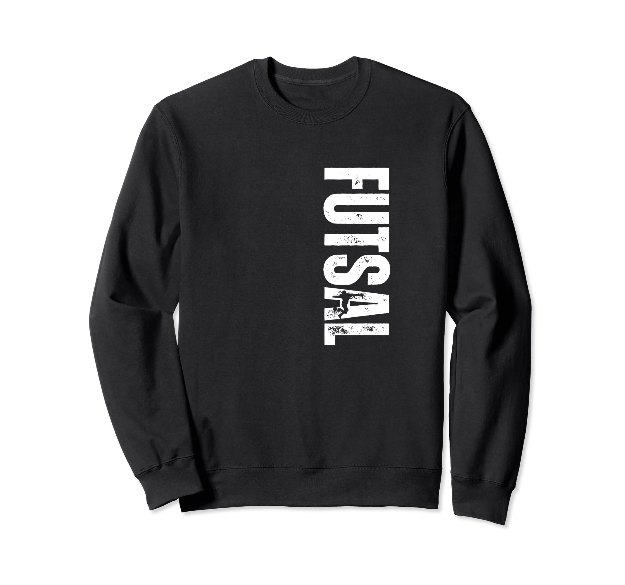 Futsal Coach Distressed Futsal Sweatshirt - Minimalist Print for Adults