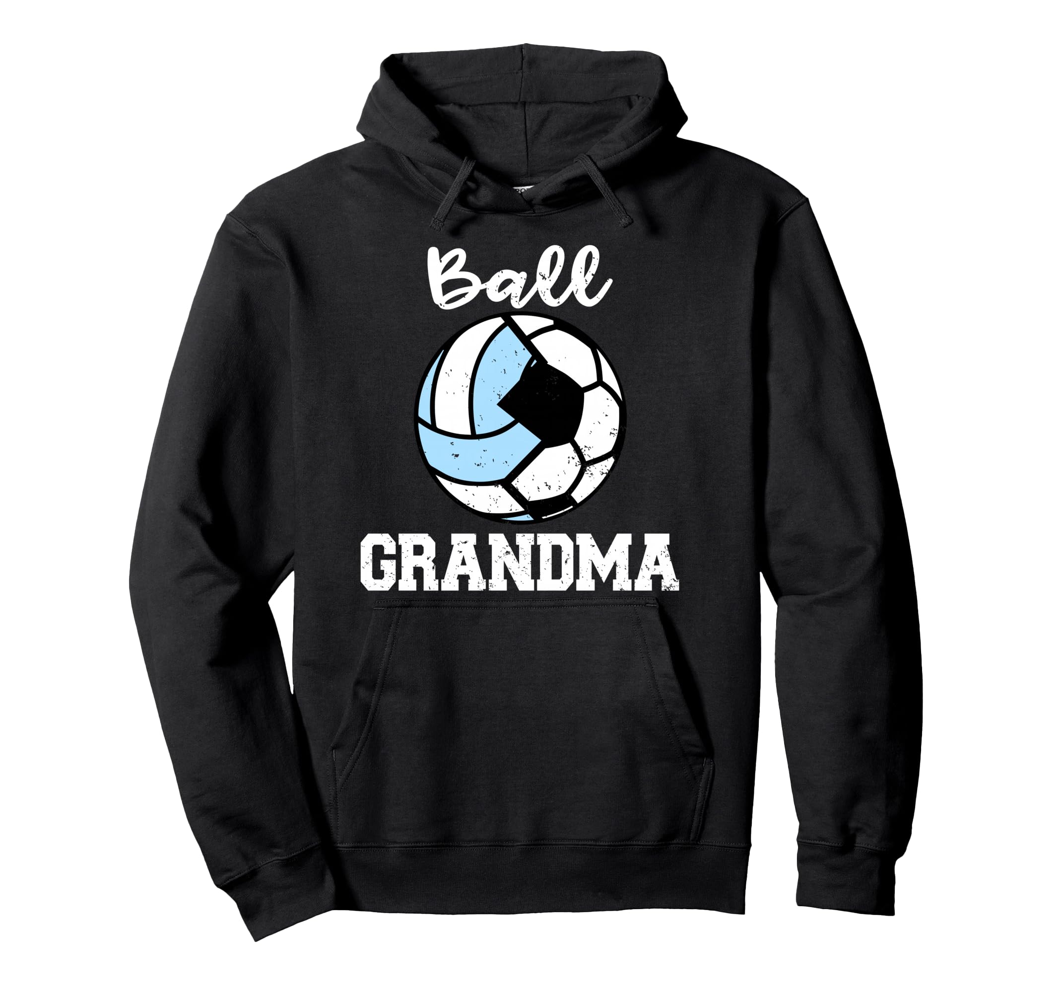Ball Grandma Funny Soccer Volleyball Hoodie - Novelty Apparel Men Women