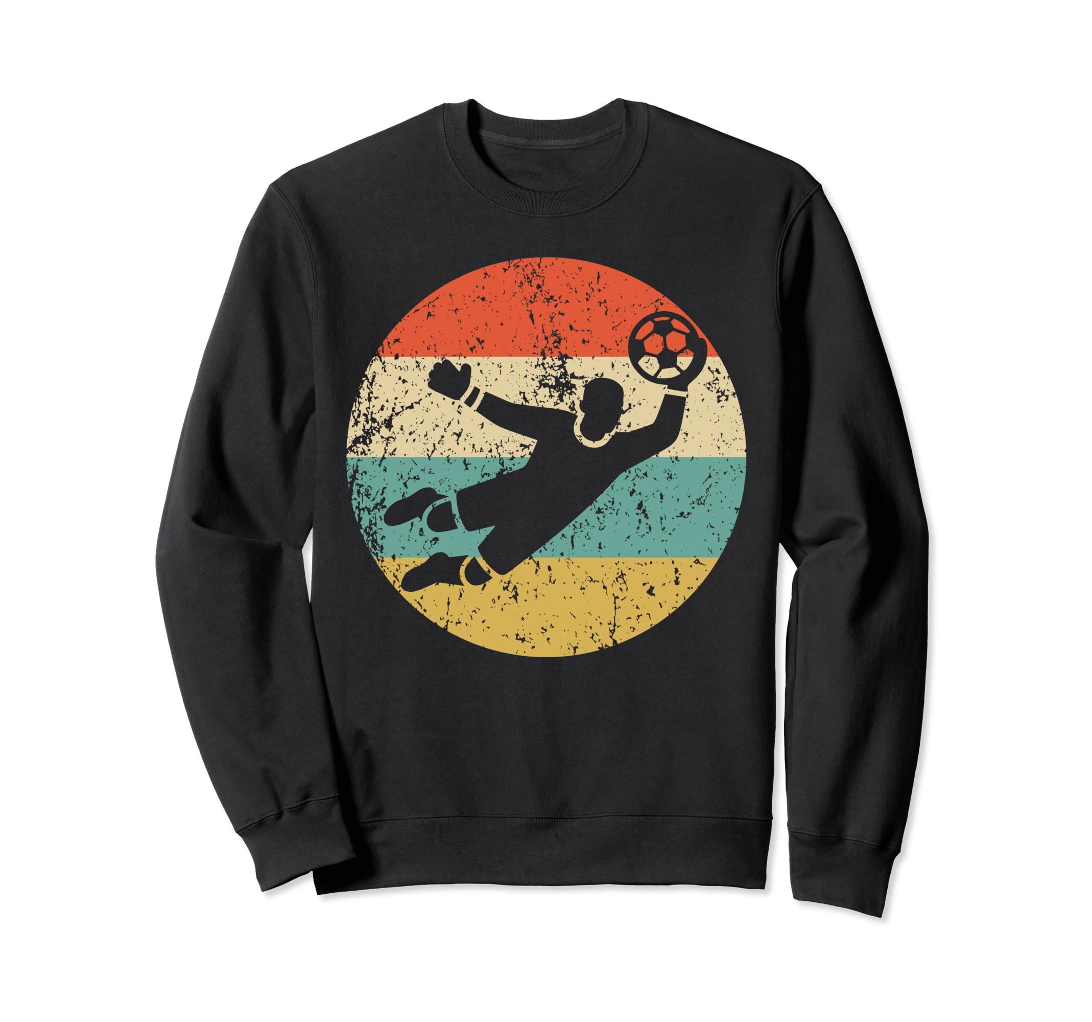 Soccer Goalie Soccer Sweatshirt - Graphic Print Unisex