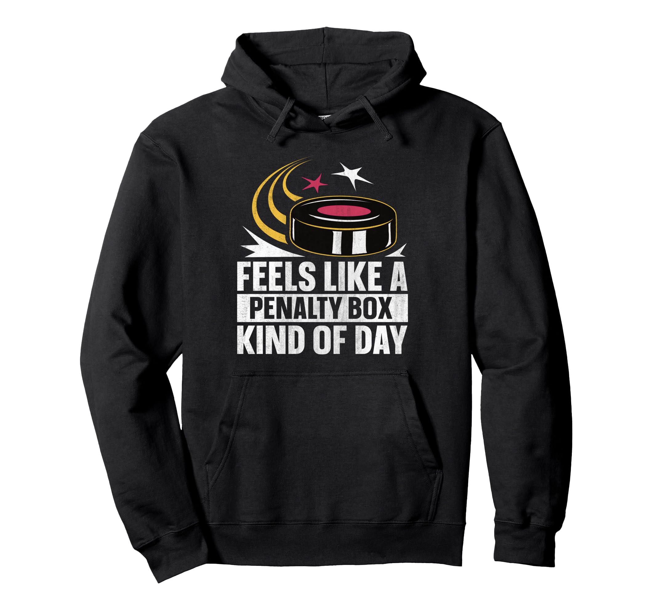 Feels Like Penalty Box Kind Day Hoodie - Unique Graphic for Adults