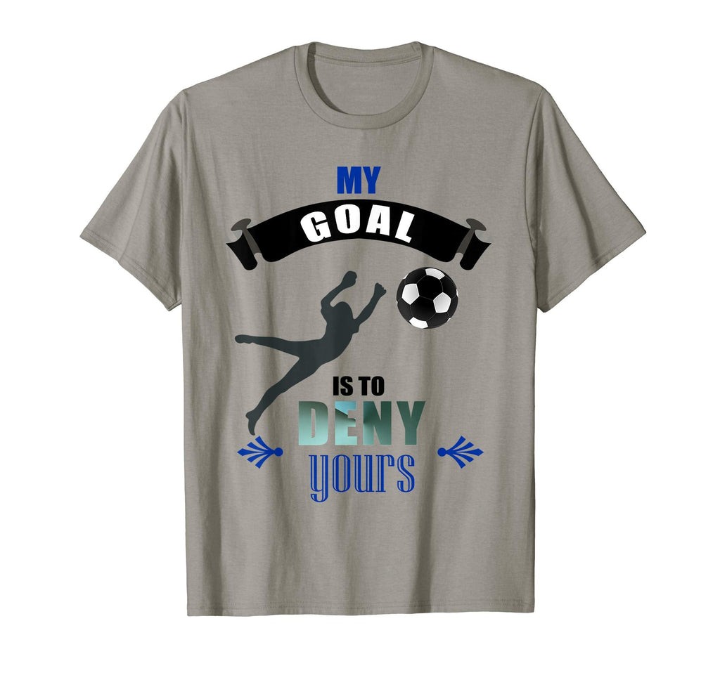 Diving Goalkeeper Soccer Goalie Defend T-Shirt - Trendy Graphic Men Women