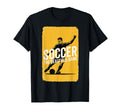Soccer Butiful Game Foodball Futbal T-Shirt - Minimalist Print Men Women
