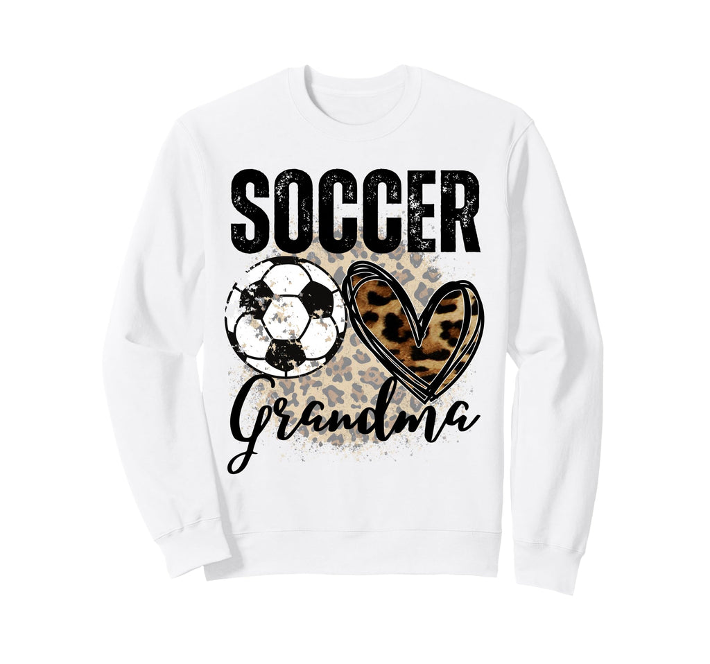 Funny Grandma Proud Soccer Lover Sweatshirt - Minimalist Print for Adults