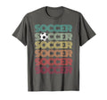 Groovy Soccer Just Who Loves Win T-Shirt - Casual Everyday Wear Men Women