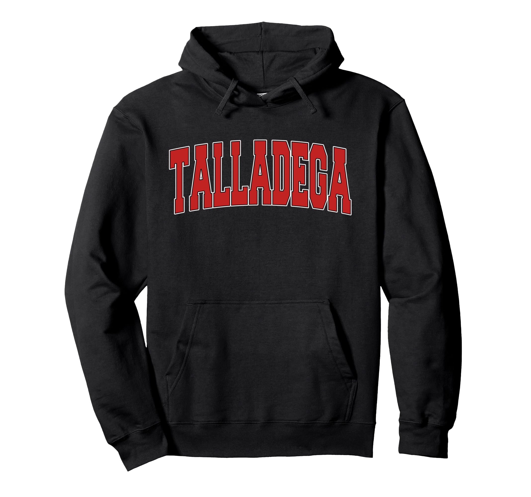Talladega Al Alabama Varsity Usa Hoodie - Casual Everyday Wear Men Women