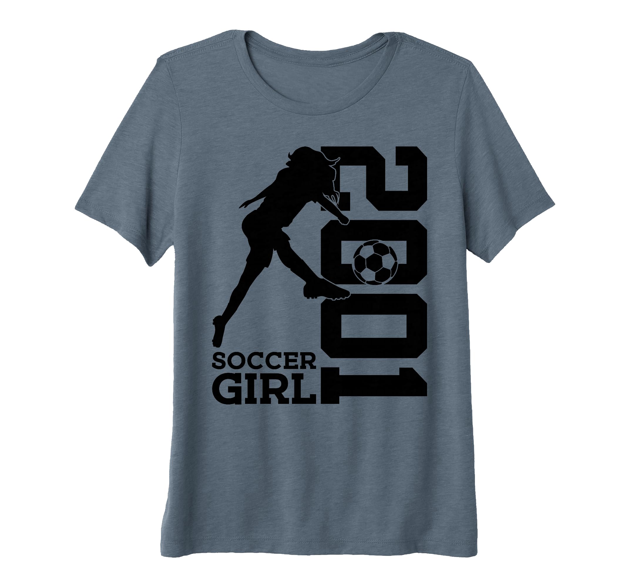 Womens Soccer 25Th Birthday Soccer T-Shirt - Custom Art Print Men Women