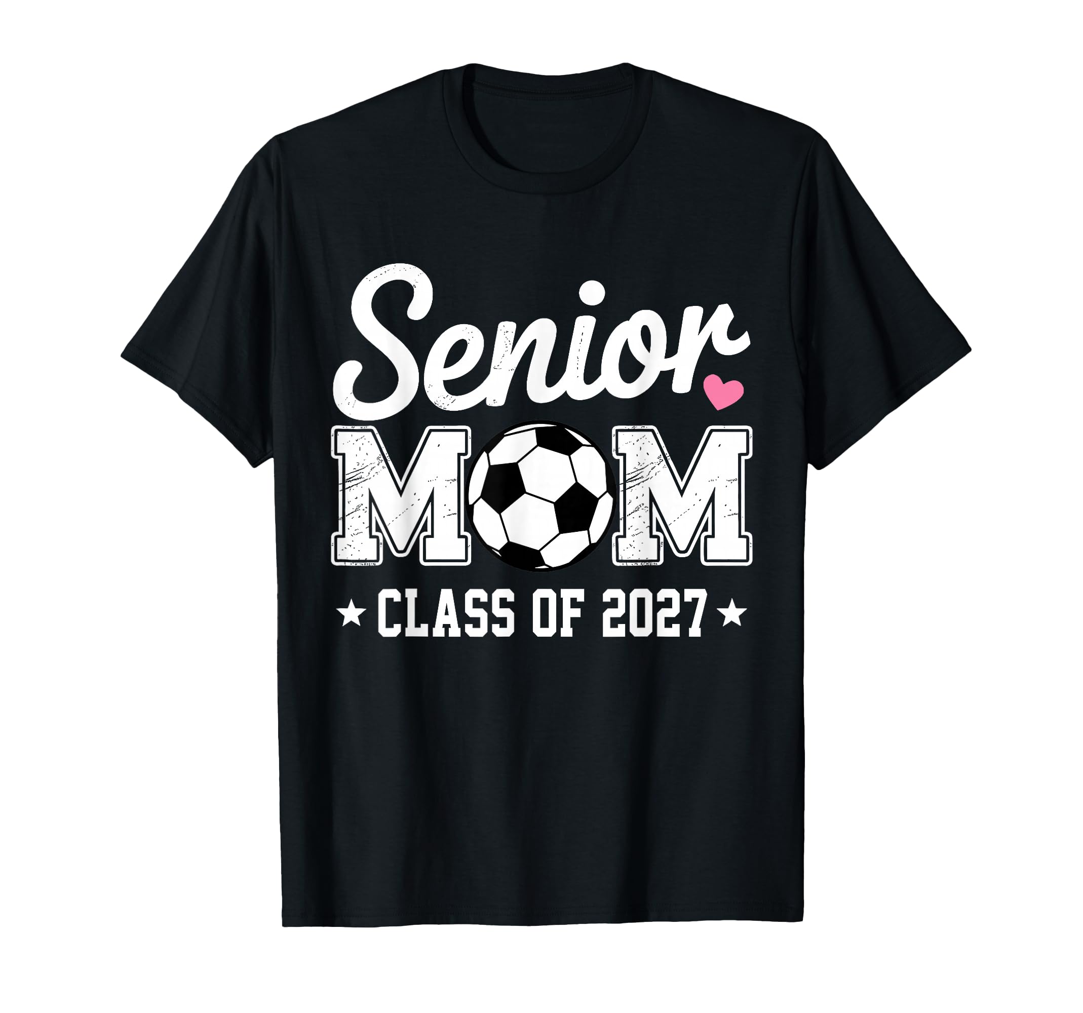 Senior Mom Class 2027 Soccer Mom T-Shirt - Unique Graphic Unisex