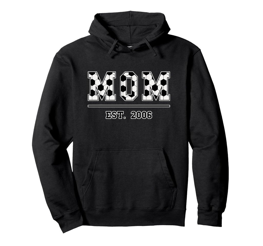 Mom Est 2006 Funny Sports Year Hoodie - Custom Art Print Men Women