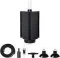 Aquarium Large Sponge Filter 80-90 Gal with Air Stone and Bio Ceramic Media, Quiet Sponge Filter for Fry, Betta, Shrimp Aquarium Fish Tank