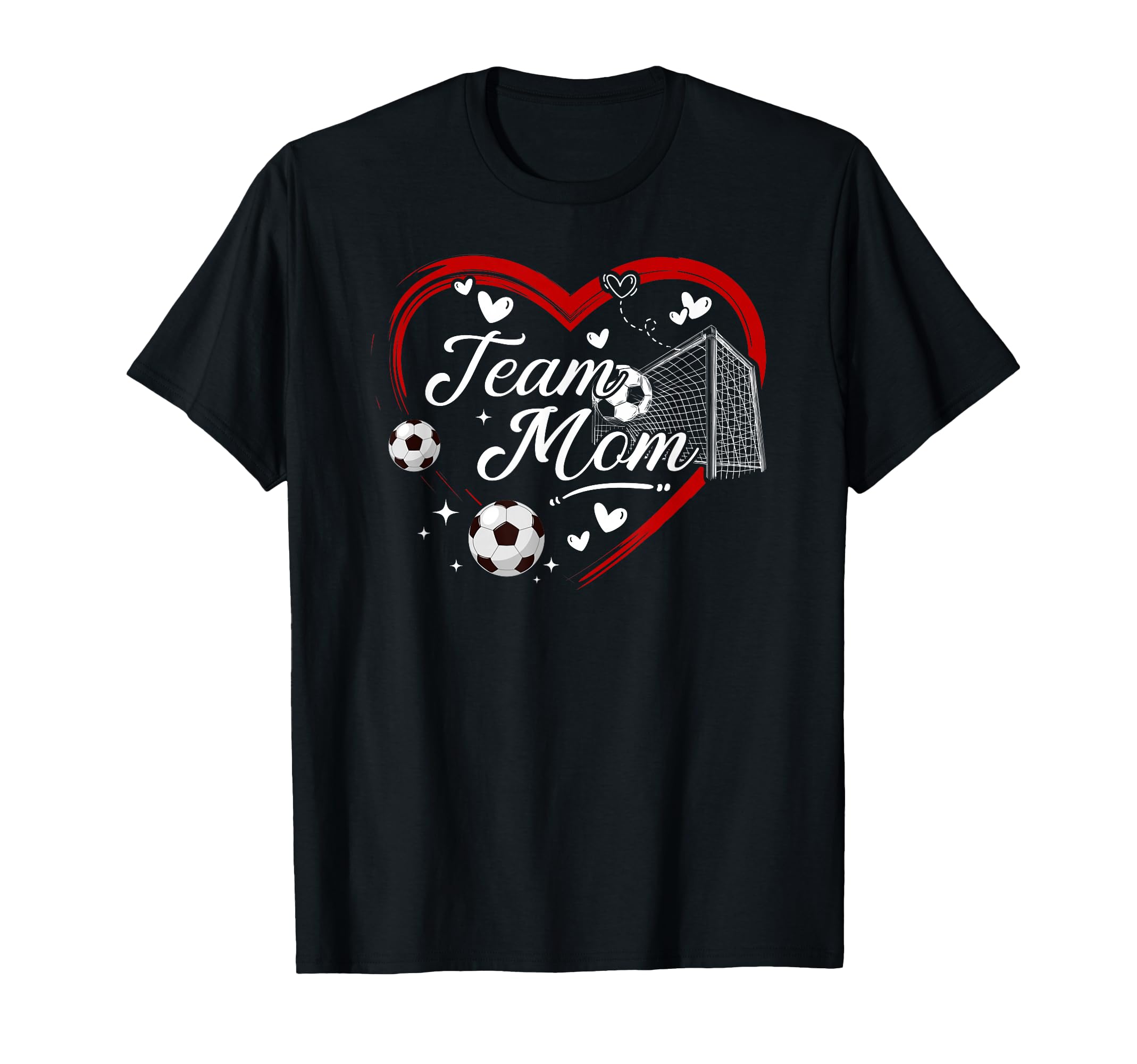 Soccer Team Mom Appreciation T-Shirt - Casual Everyday Wear Men Women
