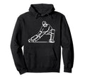 Field Hockey Goalkeeper Drawing Hoodie - Novelty Apparel Men Women