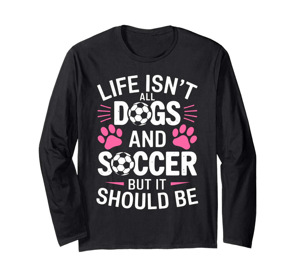 Funny Soccer Player Soccer Lovers Dog Hoodie - Custom Art Print Men Women