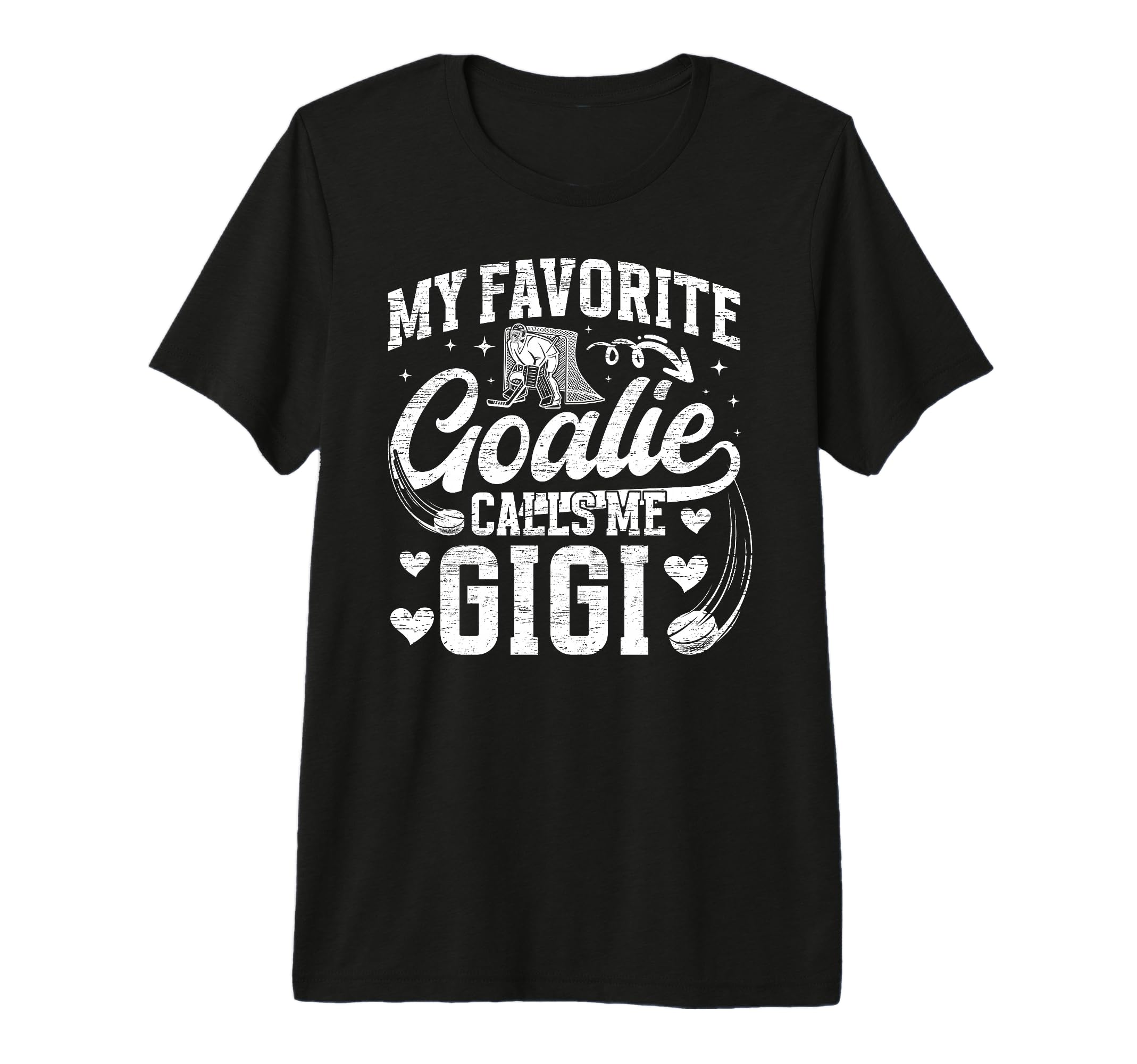 My Favorite Ice Hockey Goalie Gigi Ice T-Shirt - Unique Graphic for Adults