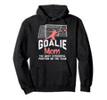 Goalkeeper Mom Stressful Funny Football Hoodie - Graphic Print for Adults