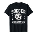 Coquette Bow Soccer Memaw Soccer Team T-Shirt - Novelty Apparel Unisex