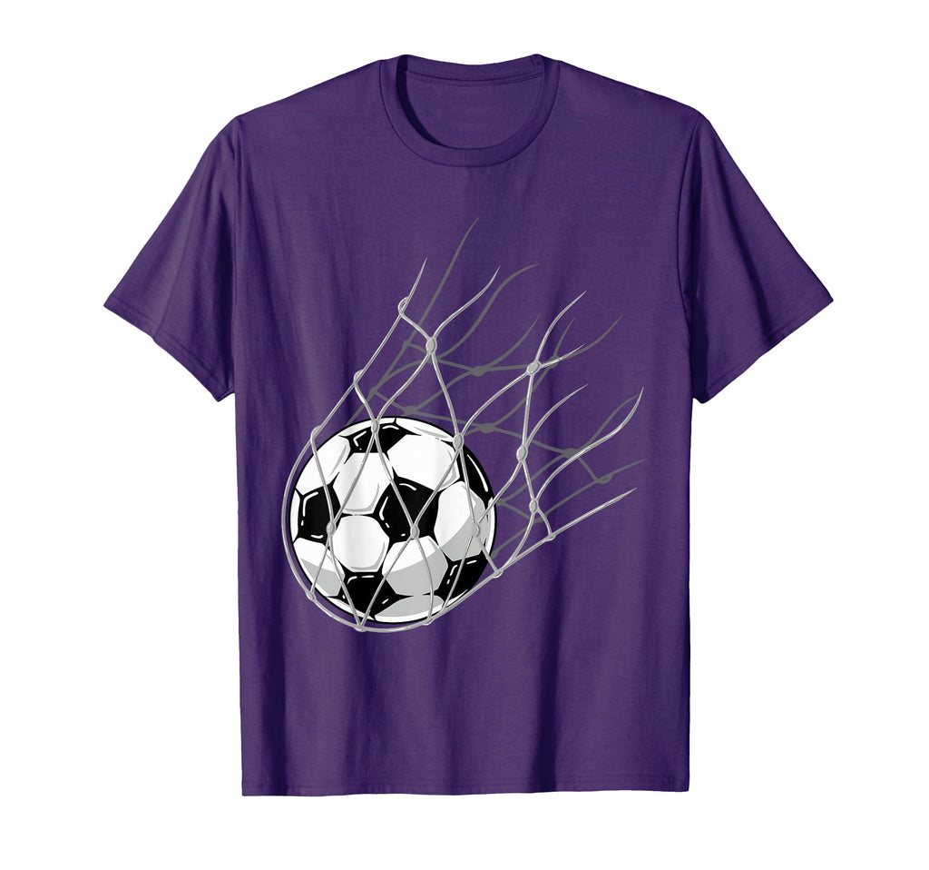 Soccer Ball Goal Funny Player Sports T-Shirt - Fun Novelty Design Unisex