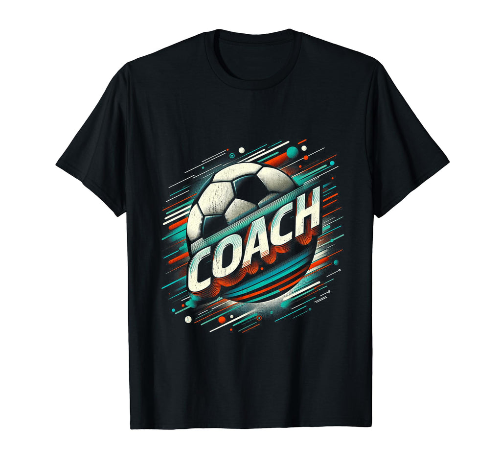 Soccer Coach Training Coaching T-Shirt - Unique Graphic for Adults
