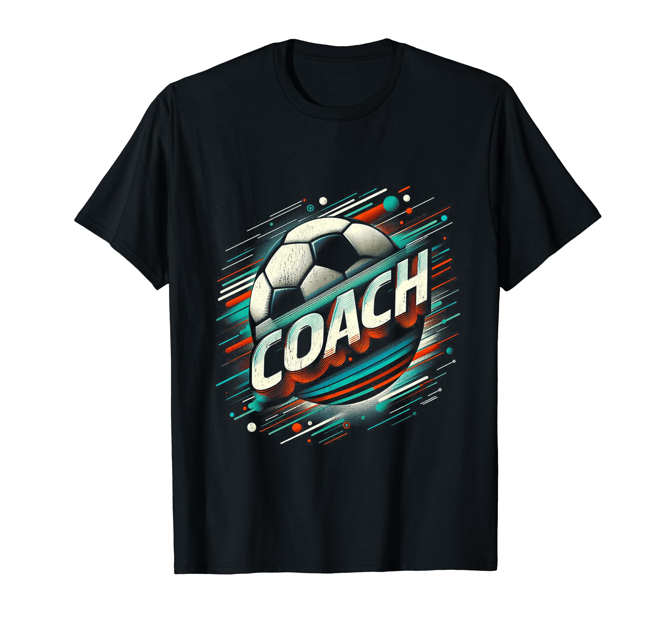 Soccer Coach Training Coaching T-Shirt - Unique Graphic for Adults
