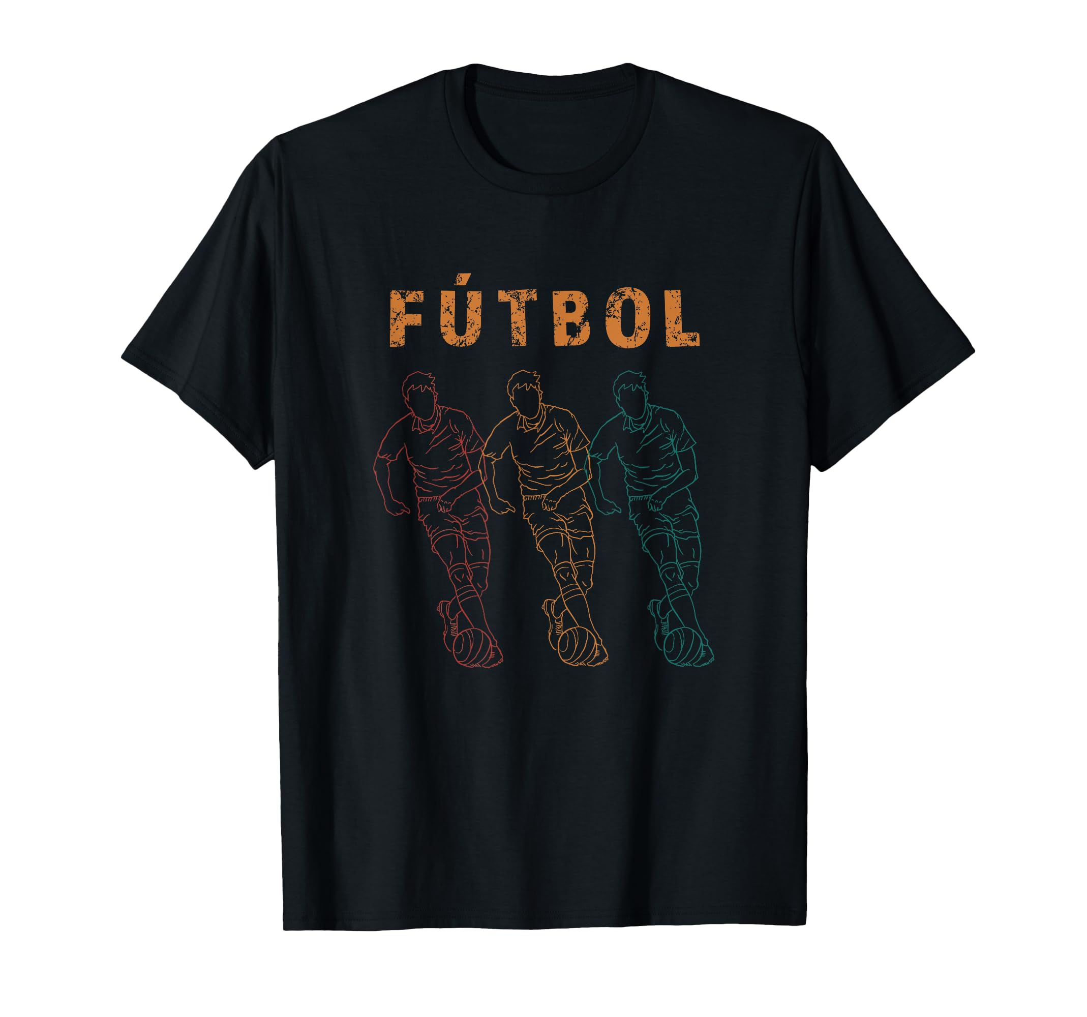 Futbol Soccer Player Football Fan T-Shirt - Unique Graphic Men Women