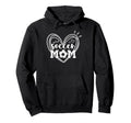 Funny Soccer Mom Heart Soccer Mama Hoodie - Minimalist Print Men Women