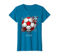 Train Hard Play Harder Soccer T-Shirt - Novelty Apparel Unisex