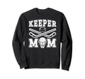 Ice Hockey Keeper Mom Ice Hockey Sweatshirt - Trendy Graphic Unisex