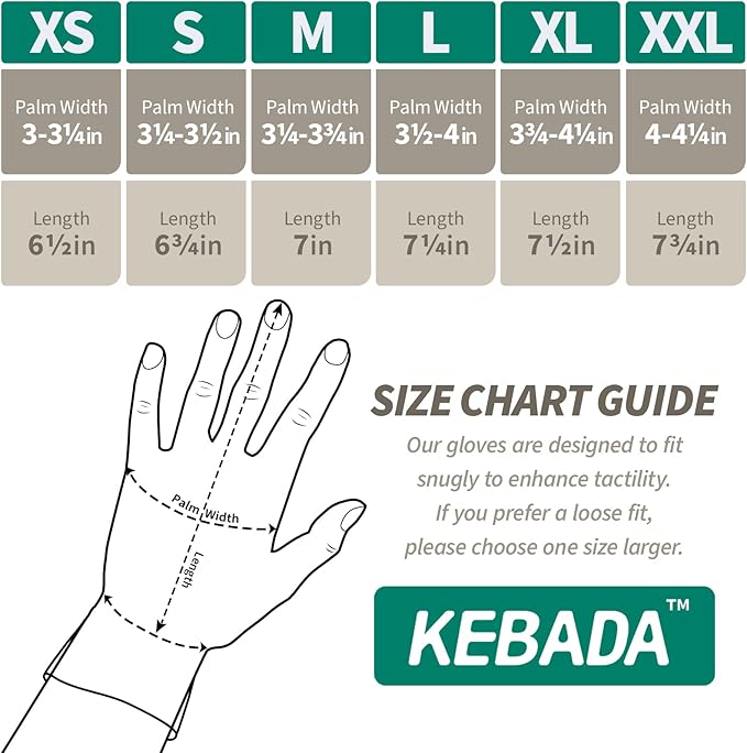 6-Paris Medium Work Gloves for Men and Women, Nitrile Coated Safety Protective Gloves with Grip, Ideal for Gardening, Warehouse, Mechanic, Light Duty Construction Work