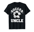 Soccer Uncle Soccer Ball Distressed Funny T-Shirt - Unique Graphic Unisex