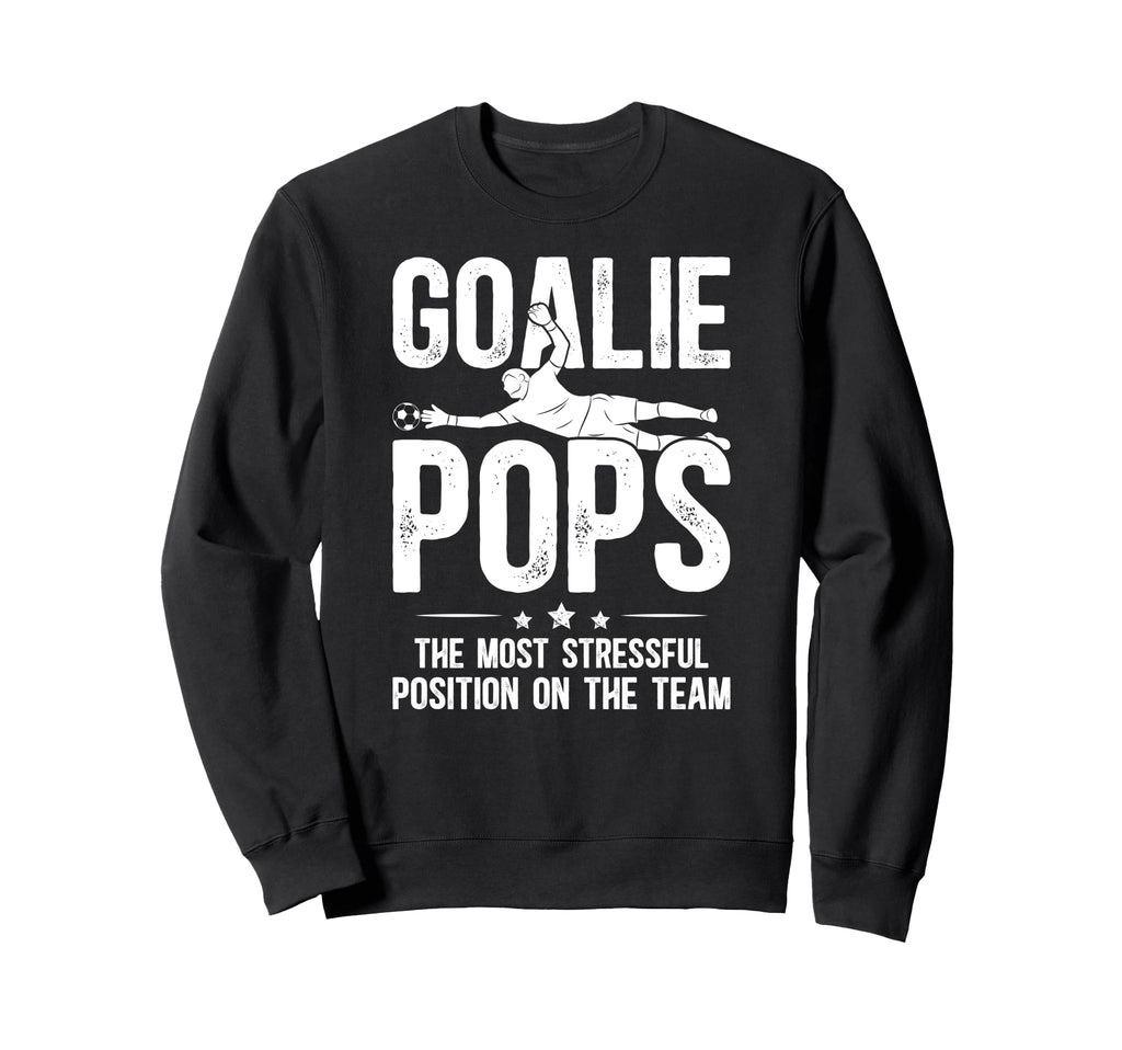 Soccer Goalie Pops Definition Sweatshirt - Unique Graphic for Adults