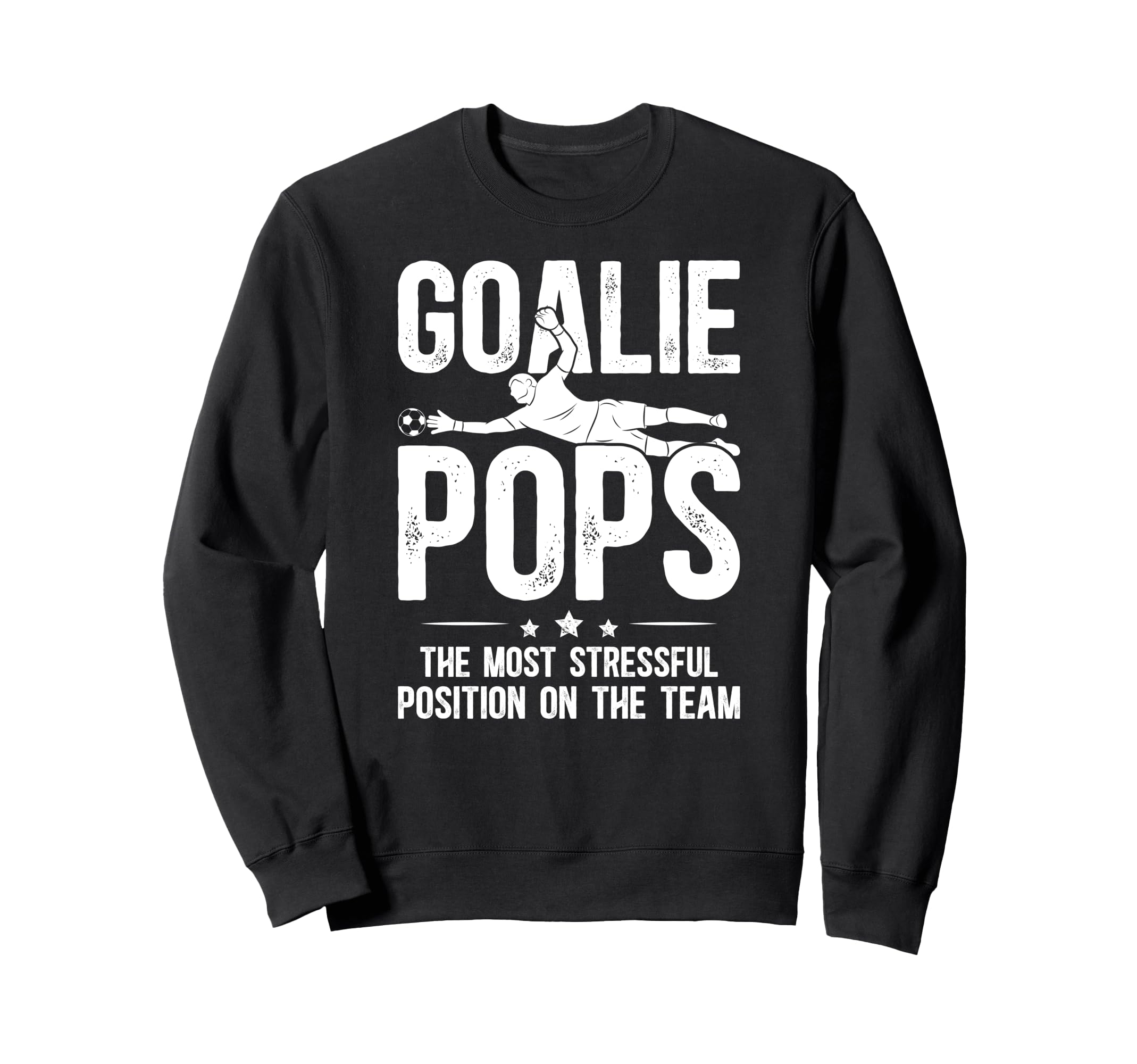 Soccer Goalie Pops Definition Sweatshirt - Unique Graphic for Adults